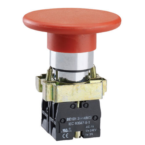 Pulsante con testa a fungo - Ex9PBA11 - NOARK Electric, North America - in metallo / meccanico / ad azione momentanea
