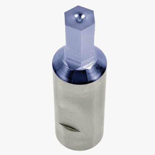 Broccia con spingitore quadrato - HassayMAX - Pilot Precision Products - con spingitore esagonale / HSS / su misura