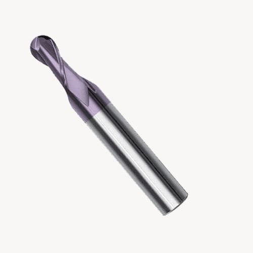 Fresa di testa semisferica - Pilot Precision Products - carburo solido / per compositi / per materiale temprato