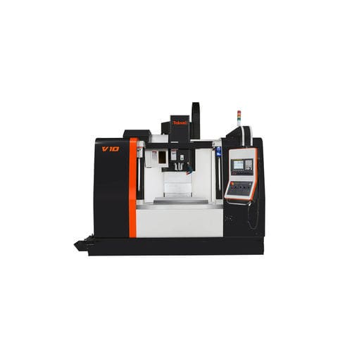 Centro di lavoro CNC 3 assi - V10 - Takumi USA - verticale / per ghisa / con tavola rotante