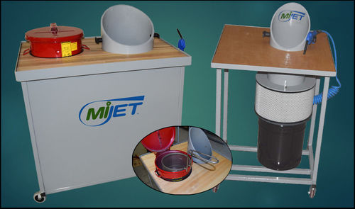 Sistema di pulizia a soffiaggio d'aria - MiJET - Techna-Tool Inc. - automatico / industriale / per trattamento di superficie