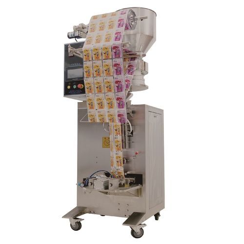 Macchina di confezionamento in granuli - PB-V-80 - Shanghai Powerbuilder Automation Technology Co. Ltd - controllata da PLC / verticale / per sacchi