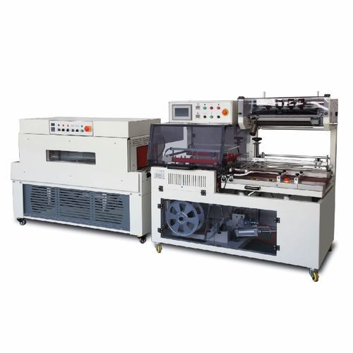 Macchina per imballaggio con film termoretraibile - PB-ZBS-560C - Shanghai Powerbuilder Automation Technology Co. Ltd - controllata da PLC / per prodotti sfusi / per l'industria agroalimentare