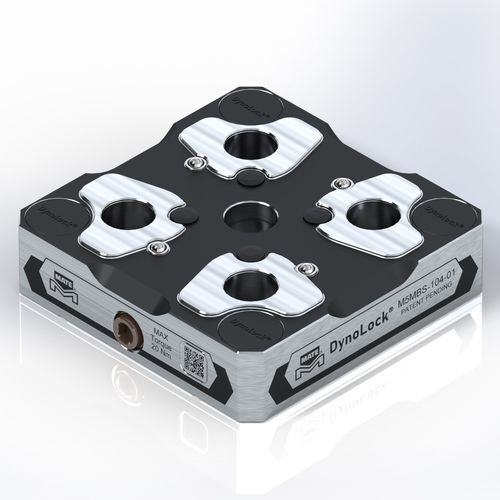 Piastra d'appoggio a scanalature - DynoLock™ - Mate Precision Technologies - a T / rettangolare / arrotondata
