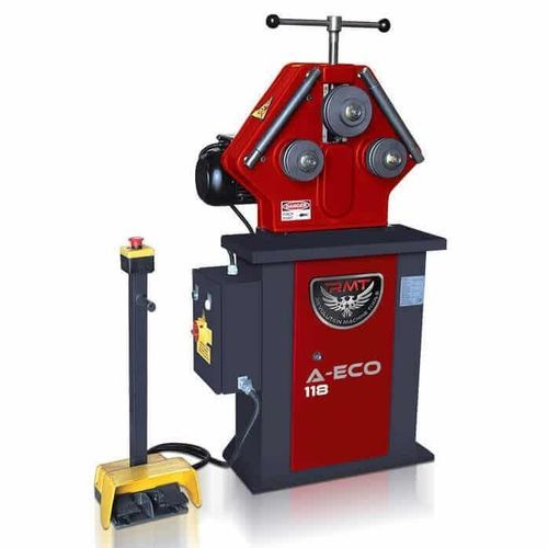 Curvatrice a motore - A-ECO 118 - Revolution Machine Tools - per tubi / a 3 rulli trascinatori / verticale