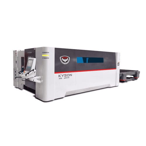 Laser pulsato - KYSON 48 - Revolution Machine Tools - a fibra / per taglio / raffreddato