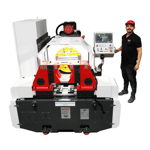 Centro di lavoro CNC 2 assi - PIPE SPOOL MASTER TGB 14 CNC - Revolution Machine Tools - orizzontale / di fresatura / di maschiatura