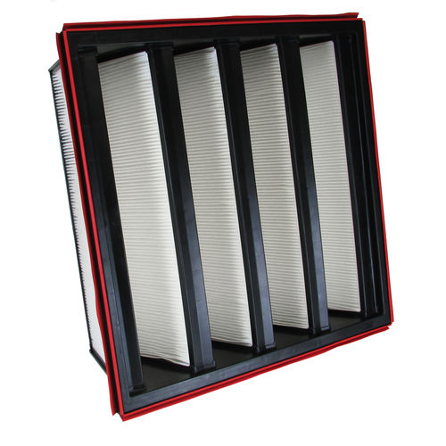 Filtro ad aria - MICRO SHIELD® ZERO-BYPASS™ - Columbus Industries - a tasca / industriale / in materiale sintetico
