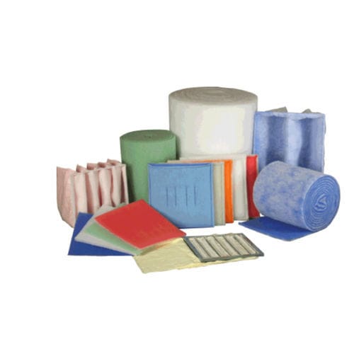 Materiale filtrante in poliestere - Polysorb® - Columbus Industries - in non tessuta / d'aria / in non tessuta