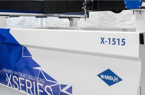 Sistema di taglio a getto d'acqua abrasivo - X-1515 - WARDJet Waterjets - per metallo / per materie plastiche / per legno