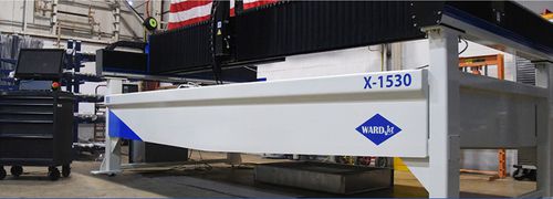 Sistema di taglio a getto d'acqua abrasivo - X-1530 - WARDJet Waterjets - per metallo / per materie plastiche / per legno