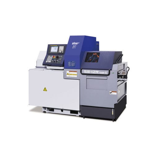 Tornio a fantina mobile CNC - SB-12R Type G - Star CNC Machine Tool Corp. - multimandrino / 4 utensili / per produzione di pezzi piccoli