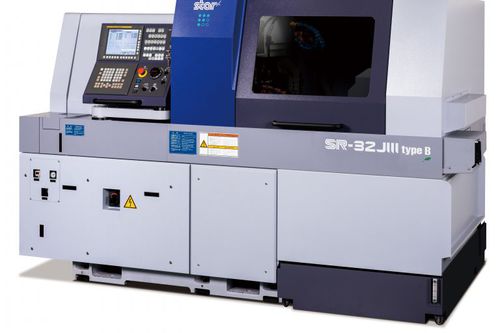 Tornio a fantina mobile CNC - SR-32JIII Type A/B - Star CNC Machine Tool Corp. - rigido / multimandrino / 4 utensili