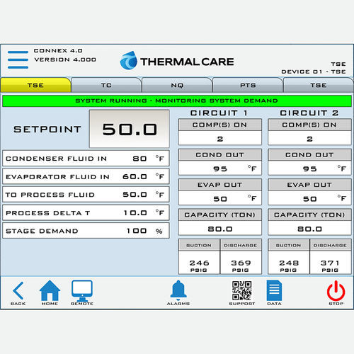 Sistema di controllo di sorveglianza - Connex 4.0 - Thermal Care, Inc. - di temperatura / di accesso / centralizzato