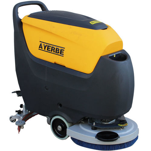 Spazzatrice-lavasciuga combinata per pavimenti uomo a terra - AY-1800 B - Ayerbe - elettrica / con una spazzola