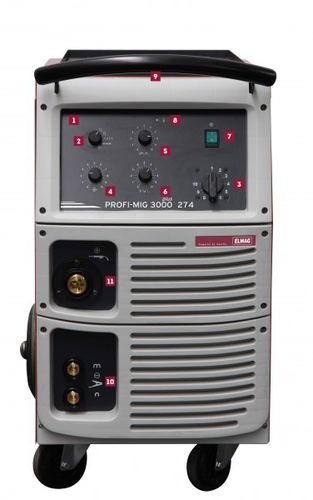 Sistema di saldatura MIG - PROFI-MIG 3000 PLUS - Elmag - automatico / per acciaio