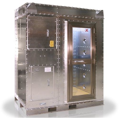 Doccia di sicurezza da terra - Dashx Series - Airex Industries - di decontaminazione / ad aria