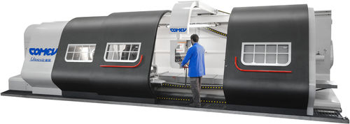 Tornio CNC - Urano evo - COMEV Spa - orizzontale / per lavorazione meccanica pesante / di alta precisione