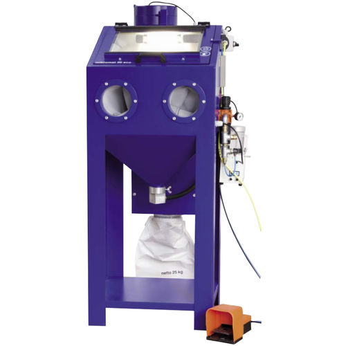 Cabina di sabbiatura a pressione - mikromat 50 eco - joke Technology - manuale / compatta