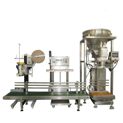 Macchina di confezionamento semiautomatica - Js-1c1 - shanghai only packaging - in continuo / per sacchi / per polveri