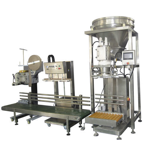 Macchina per imballaggio controllata da PLC - shanghai only packaging - semiautomatica / in continuo / per sacchi