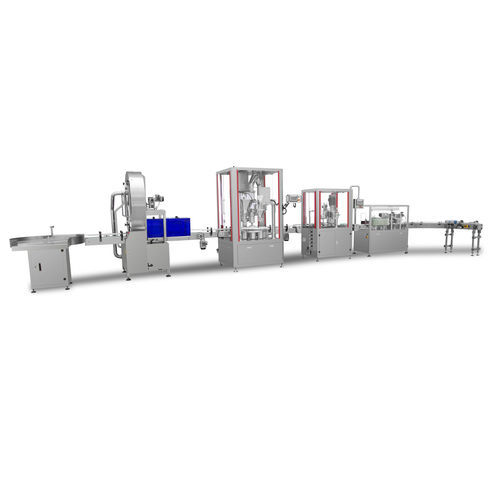 Linea di riempimento automatica - shanghai only packaging - per lattine / per alimenti / per polveri