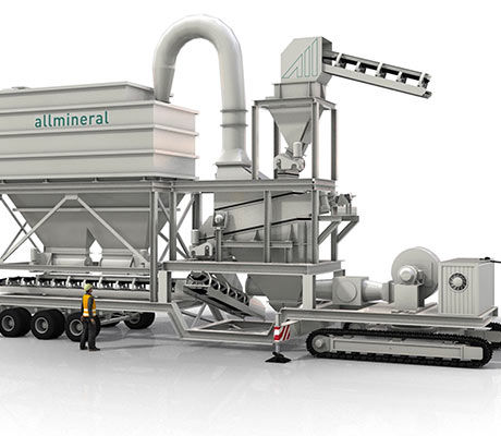 Sistema di smistamento per il riciclaggio - allair® - allmineral Aufbereitungstechnik GmbH & Co.KG - ottico / automatico / di processo