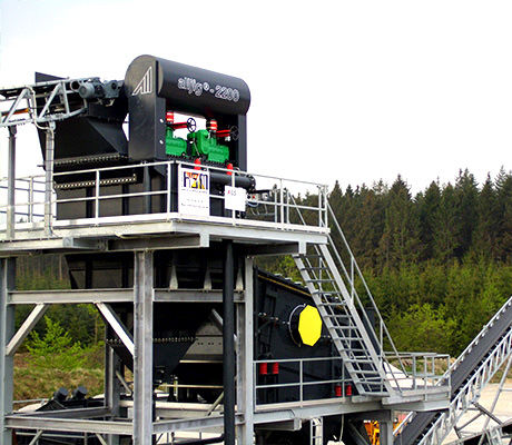 Separatore per liquidi - alljig® - allmineral Aufbereitungstechnik GmbH & Co.KG - di carbone / ad aria / di processo