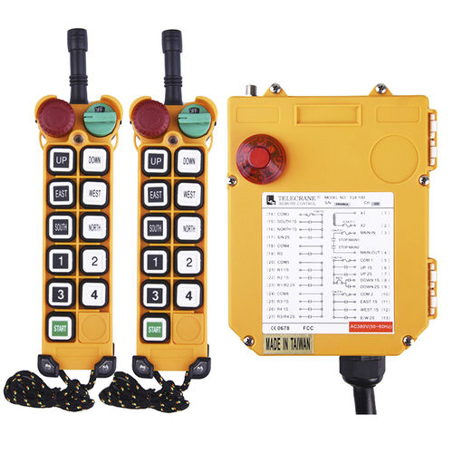 Telecomando senza fili - F24-10S - Nanjing Xiading Electronic Technology Co., Ltd. - a pulsanti / industriale / per gru