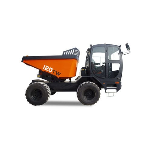 Dumper gommato - 120TW - AMOG SRL - diesel / a scarico posteriore