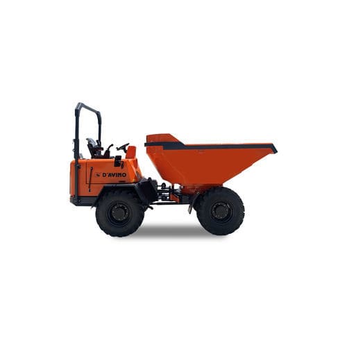 Mini dumper gommato - DS60 - AMOG SRL - diesel / a telai articolati