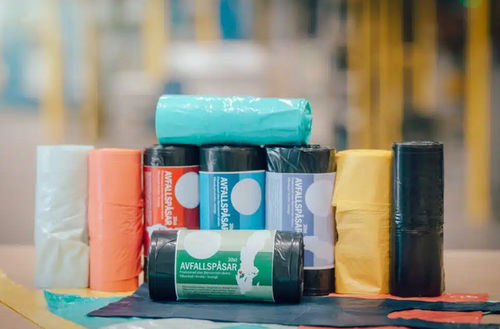 Sacchetto in plastica riciclata - I-COMPACT - per prodotto sfuso