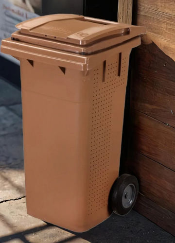 Contenitore per rifiuti in plastica - I-COMPACT - per rifiuti organici / con 2 ruote / 4 ruote