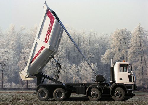 Benna per calcestruzzo rettangolare - Cantoni & C. S.p.A. - con fondo apribile