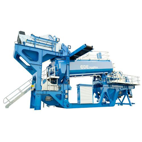 Separatore per solidi - AGGMAX™ series - CDE Group - di processo / per l'industria del riciclaggio / per cantiere di costruzione