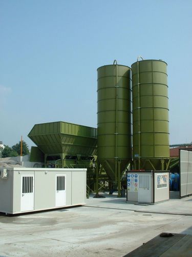 Silo orizzontale - M20 - Betonmec Srl - per cemento / per ceneri
