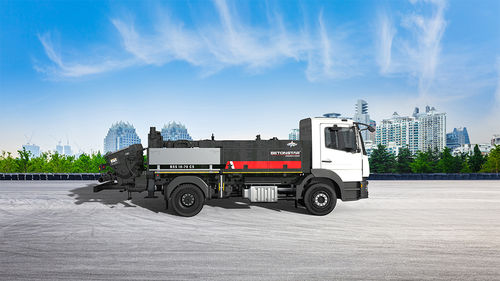 Pompa autocarrata per calcestruzzo montata su rimorchio - BSS 10-70 CS - BETONSTAR MAKINA SANAYI VE TICARET A.S. - per cantiere