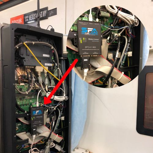 Device server Ethernet - Shop Floor Automations - Ethernet / RS-232 / wireless