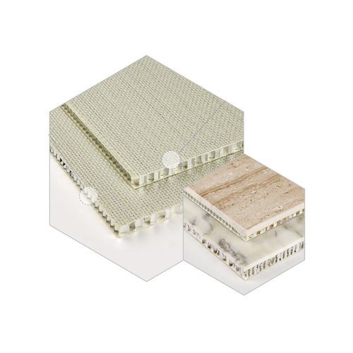 Pannello a nido d'ape in alluminio - GRIDS - Alucel - epossidico / in fibra di vetro