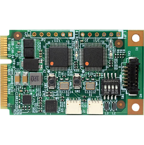 Modulo di interfaccia CAN Bus 2.0 - VIOB-CAN-04-RAG - Nexcom - Mobile Computing Solutions - mini-PCIe