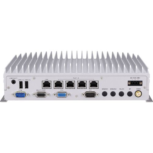 Computer senza ventola - VTC 6222-C4S - Nexcom - Mobile Computing Solutions - embedded / montato su veicolo / Intel® Atom x7-E3950
