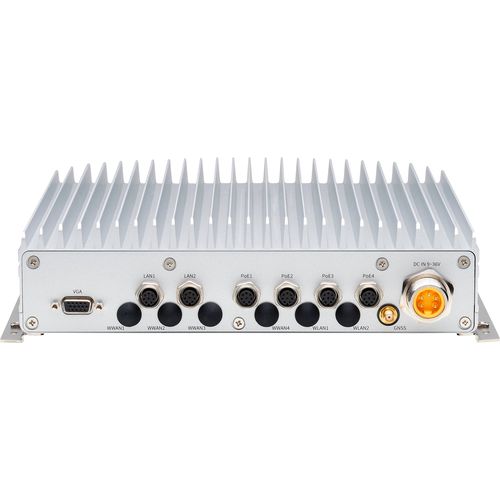 Computer senza ventola - VTC 7252-7C4IP - Nexcom - Mobile Computing Solutions - embedded / montato su veicolo / Intel® Core™ i7-9700TE