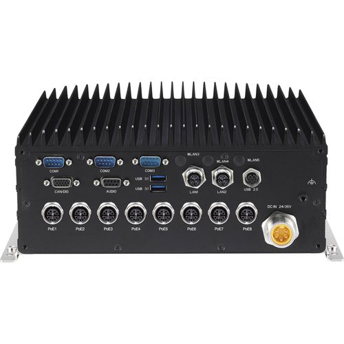 Computer per materiale rotabile - nROK 7252-AC8S - Nexcom - Mobile Computing Solutions - embedded / Intel® Celeron G4900T / Intel® Xeon® E-2278GEL