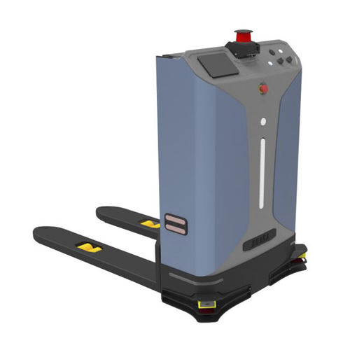 Mini carrello elevatore stacker a timone con guida da terra - Ttma Guangzhou Co., Ltd. - 24 V