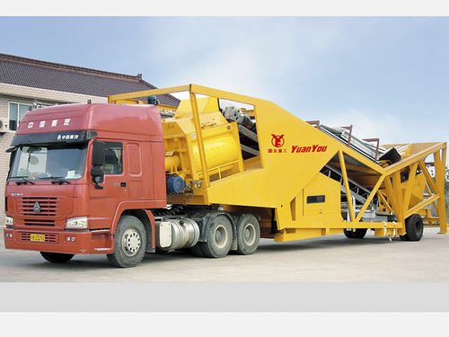 Betoniera elettrica - YHZS series - Shandong Yuanyou Heavy Industry Science&Technology Co., Ltd. - mobile / compatta