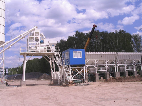 Centrale di betonaggio stazionario - SZS series - Shandong Yuanyou Heavy Industry Science&Technology Co., Ltd.