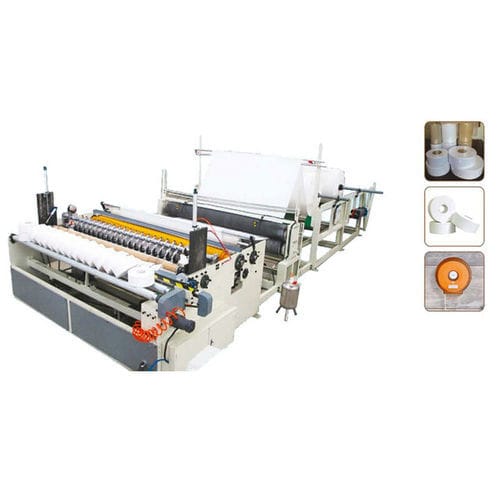 Taglierina ribobinatrice automatica - JN-XP JRT - Shandong Kingnow Machine Holding Co., Ltd. - per carta / per l'industria della carta