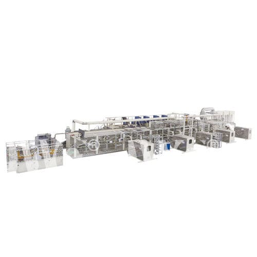Linea di produzione di pannolino - JWC-NK700-EB-SV - Jiangsu Jwc Machinery Co., Ltd. - automatica / per l'industria automobilistica