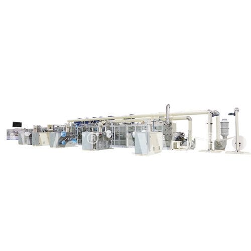 Linea di produzione di pannolino - JWC-NK900-SV - Jiangsu Jwc Machinery Co., Ltd. - automatica / per l'industria automobilistica