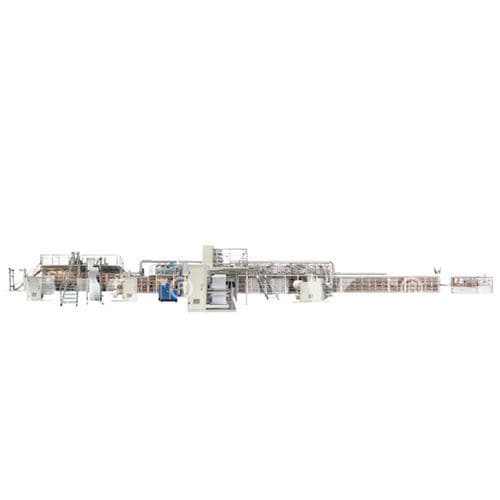 Linea di produzione di pannolino - JWC-LKC-SV300-TZ - Jiangsu Jwc Machinery Co., Ltd. - automatica / ad alta velocità / flessibile